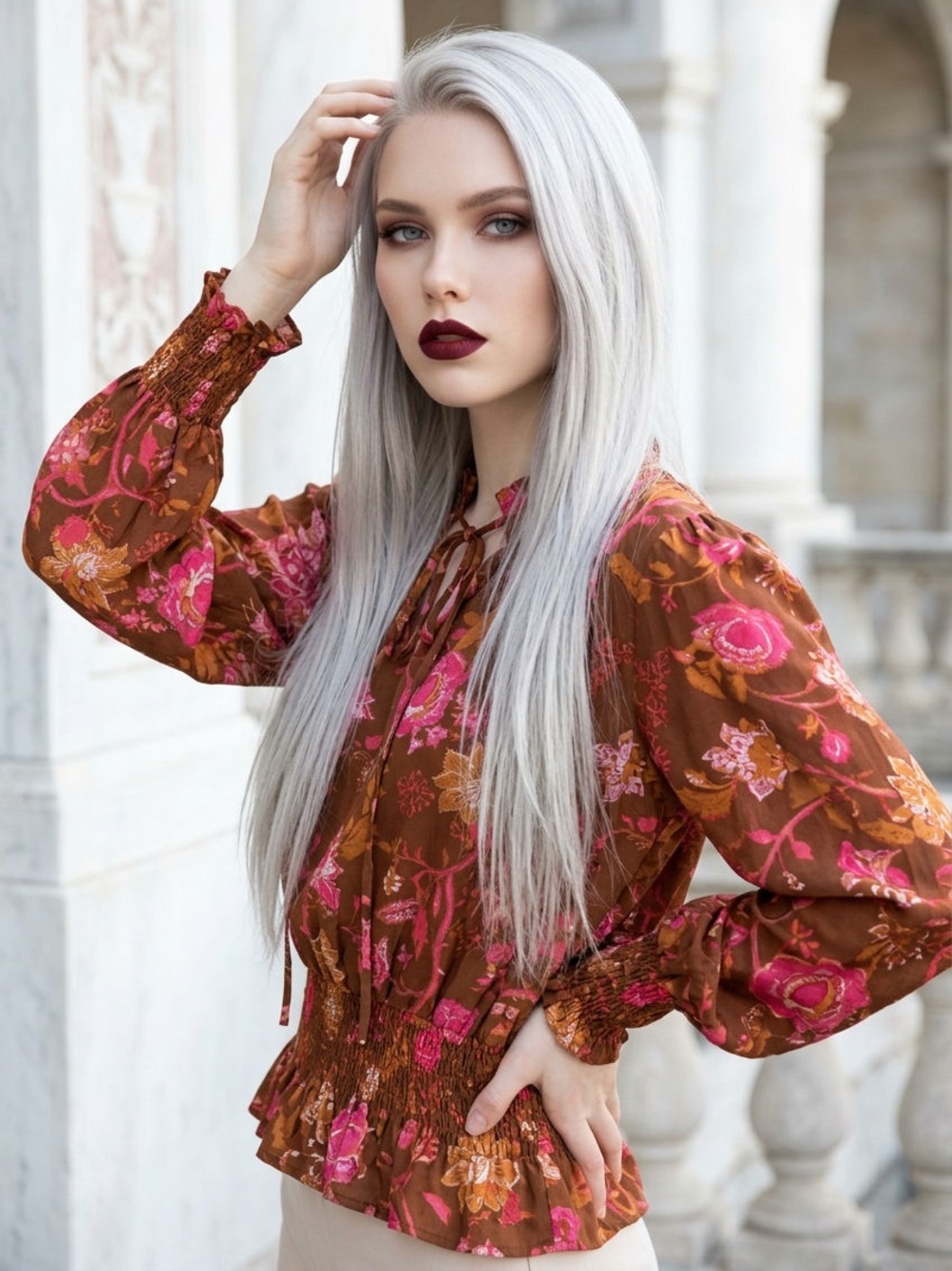 Rachel & Zoe Blouse Small